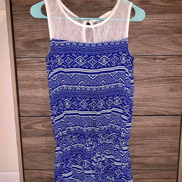 Patterned Romper - Picture 1 of 1